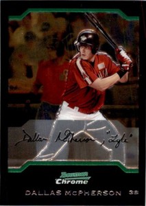 2004 Bowman Chrome Dallas McPherson 100 Baseball Cards #BDP136