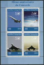 Madagascar Aviation Stamps 2019 MNH Concorde 50th Anniv 4v M/S