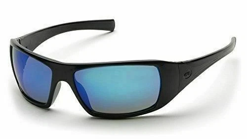Pyramex SB5665D Goliath Safety Glasses - Black/Blue