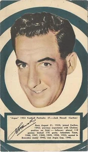1953 Argus Football Portraits (37) Jack HOWELL Carlton * - Bild 1 von 1