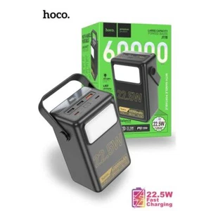 Hoco J110 60000mAh 22.5W Powermaster Power Bank With LED Lamp - Black - Picture 1 of 9