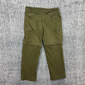 Boy Scouts Switchback Pants Mens 34 Green Convertible Shorts BSA Uniform - Picture 1 of 14