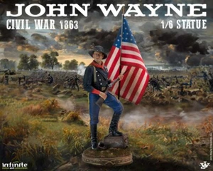 INFINITE STATUE JOHN WAYNE CIVIL WAR 1863 SCALE 1/6 STATUE - Picture 1 of 1