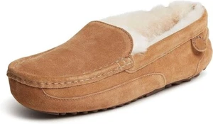 Fireside by Dearfoams Men's Melbourne Shearling Indoor/Outdoor Slipper Size 14 - Picture 1 of 3