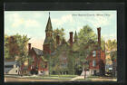Akron, OH, First Baptist Church, Ansichtskarte 
