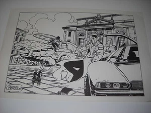 LITOGRAFIA / STAMPA NATHAN NEVER Roberto De angelis Locandina Gadget Bonelli - Picture 1 of 1