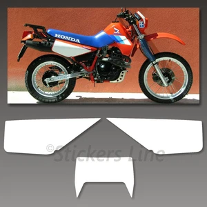 Kit adesivi TABELLE Honda XL 600 RM 1986/90 stickers xl 600rm decal x carena red - Foto 1 di 1