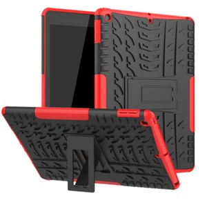 For iPad 5th 6th 7th 8th 9th Gen Heavy Duty Armour Hybrid ShockProof Case Cover - Picture 1 of 39