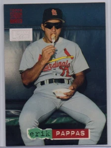 Stadium Club 1994 primera edición del día, #448, Erik Pappas, Cardenales de San Luis, SP - Imagen 1 de 2