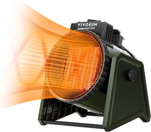 Portable Greenhouse Heater 1500W Electric Heater 3 Modes for Fast Heating Over - Picture 1 of 7