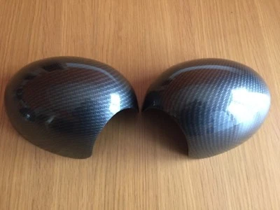COPRI SPECCHIETTI IN CARBONIO ADATTI PER MINI MK2 COOPER CONVERTIBILE ROADSTER R57 R59 2009-15 - Immagine 1 di 3