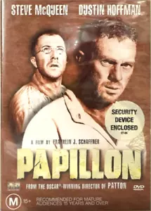 Papillon Brand New Sealed DVD Steve McQueen Dustin Hoffman Region 4 - Picture 1 of 3