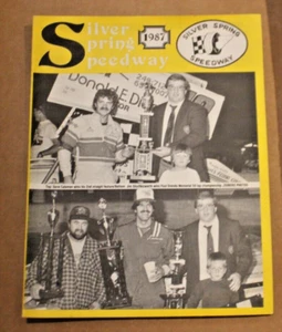 1987 Silver Springs Speedway Program - September 12, 1987 - Picture 1 of 2