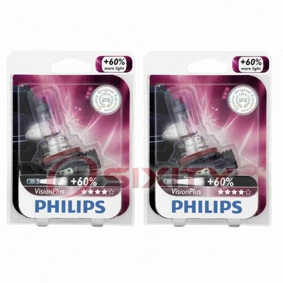2 bombillas de faros de haz bajo Philips para Lincoln Aviator LS MKX MKZ Zephyr mz Foto 1 de 4