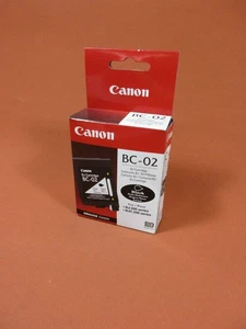 Original Canon BC-02 EMBALAJE ORIGINAL, cartucho de impresora, cartucho de tinta Canon - Imagen 1 de 1
