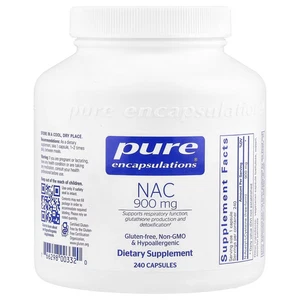 2 x Pure Encapsulations, NAC, 900 mg, 240 Kapseln - Bild 1 von 2