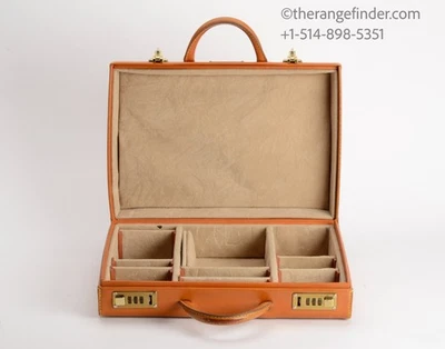 Estuche rígido Hasselblad V-System de cuero tostado para 500C/M, etc. Foto 1 de 4