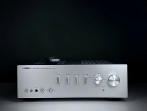 YAMAHA A-S500 Stereo Integrated Amplifier (2010-14) in Silver Finish  - Picture 1 of 13