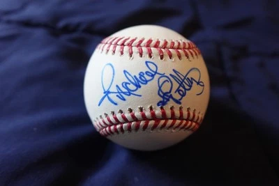 Richard Petty Autografiado Oficial MLB Béisbol NASCAR Auto Carreras Driver JSA Foto 1 de 4