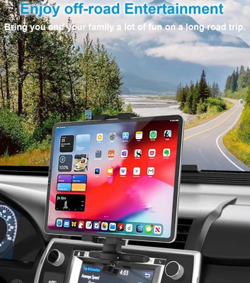 Car CD Slot Tablet Phone Holder Mount Van Truck Stand Fixed Adjustable Arm 360° - Image 1 of 4