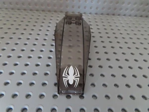 Lego 1 x Cockpit  92579pb005  transparent braun 8x4x2  Sticker Spinne 76016 - Bild 1 von 1