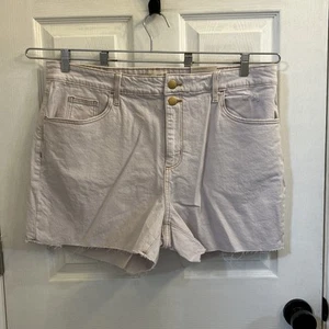 Nuevo con etiquetas Pantalones Cortos de Jean Midi Vintage de Tiro Alto Universal Corte Dobladillo Crudo Talla 18W - Imagen 1 de 20