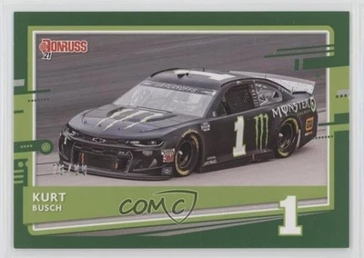 2021 Panini Donruss NASCAR Cars Green /99 Kurt Busch #41 - Image 1 of 2
