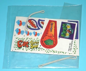 TMNT TEENAGE MUTANT NINJA TURTLES ORIGINAL SPARE PART SLUDGEMOBILE STICKER SH... - Bild 1 von 2