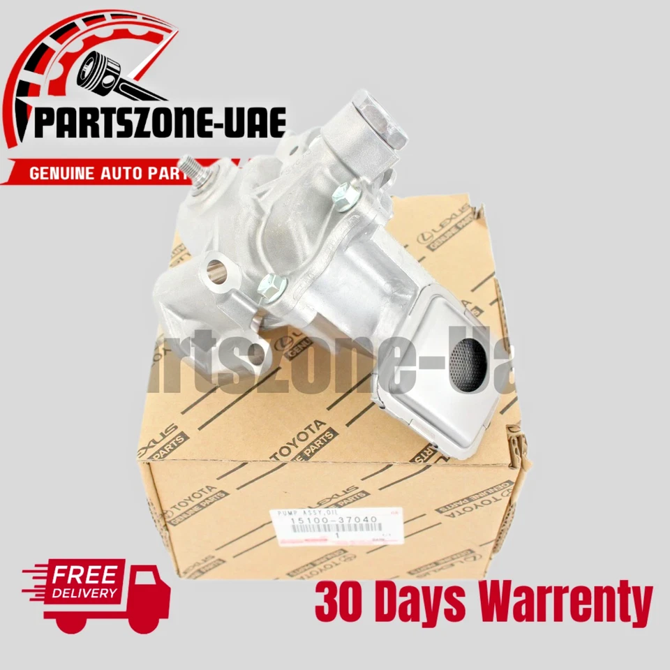 Bomba de aceite de motor 15100-37040 genuina Toyota Prius V Lexus CT200h 2ZRFXE 1,8 L FABRICANTE DE EQUIPOS ORIGINALES Foto 1 de 2