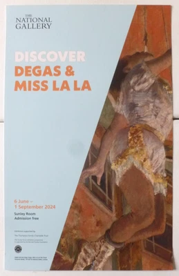 PÓSTER DE EXPOSICIÓN DE ARTE EDGAR DEGAS Degas y Miss La La 2024 Foto 1 de 4