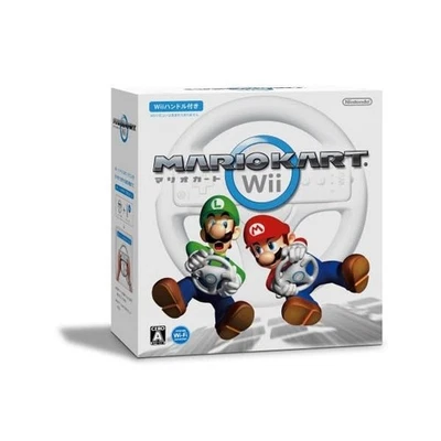 Wii MARIO KART RVL-RMCJ-JPN Nintendo Game Soft - Image 1 of 4