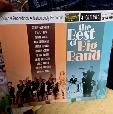The Best of Big Band 4CD New Factory Sealed 2004 Audio Original Recordings - Image 1 of 2