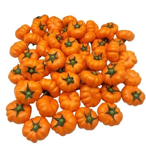  25 Pezzi Forniture Artigianali Autunno Simulazione Zucca Decorazioni Autunnali - Foto 1 di 19