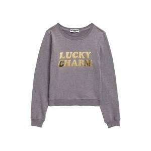 Sub Urban Riot Kids' Lucky Charm Graphic Sweatshirt In Heather Grey Medium $48 - Picture 1 of 2