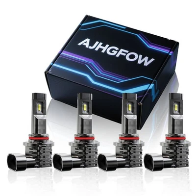 Bombillas de faros LED altas/bajas para camioneta GMC K1500 K2500 K3500 Sierra Cab 1990-1999 Foto 1 de 4