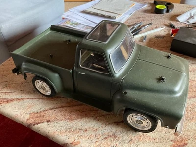 RC Pickup Ford 1:10 mit Motor noch nicht gefahren. - Bild 1 von 4