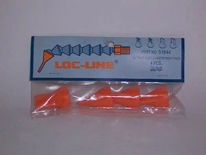 Loc-Line 1/2" Hose Flat Nozzle Assorment Kit 51844 NEW!!! - Picture 1 of 1