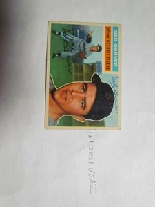 1960 Topps Signed Ned Garver Signed Baseball Card JSA Auction Cert - Picture 1 of 2