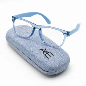 Blue Light Glasses for Kids, Light Blocking for Computer - Transparent Blue - Picture 1 of 4