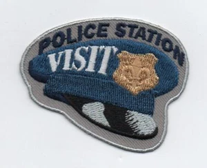 Parche de Premio Visita a la Estación de Policía Cub Scouting, Respaldo "BSA 2010", ¡Como Nuevo! - Imagen 1 de 1