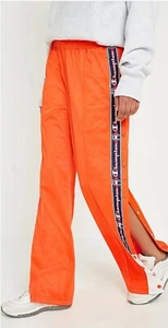 CHAMPION ORANGE TEARAWAY TRACK PANTS Y2K Style Size XS - See Description - Picture 1 of 8