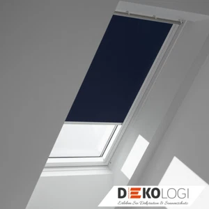 Original Velux DKL Verdunkelungsrollo GGL/GHL/GPL/GTL/DKL 1100 Dunkelblau - Bild 1 von 6