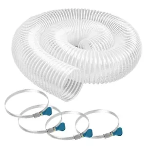 PVC Dust Collection Hose 4" x 10', Puncture Resistant PVC Dust Collection - Picture 1 of 8