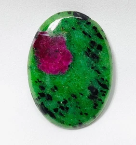 Ruby zoisite Stone Natural Ruby Zoisite Cabochon Loose Gemstone 62 Ct. ME-13029 - Picture 1 of 5