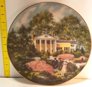 Placa de coleccionista Gorham Oak Hill Southern Landmark Series 1975 Alan J. Maxwell - Imagen 1 de 3