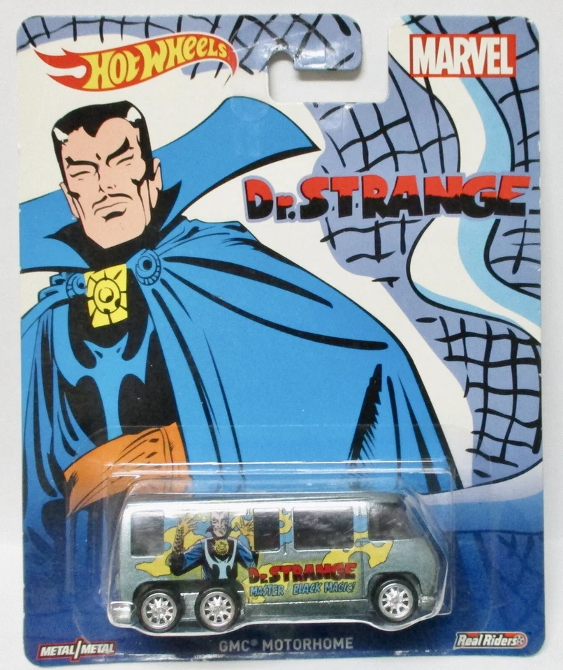 2015 HOT WHEELS ПОП-КУЛЬТУРА MARVEL DR. СТРАННЫЙ GMC MOTORHOME РЕАЛЬНЫЕ РАЙДЕРЫ AR5 - Изображение 1 из 1