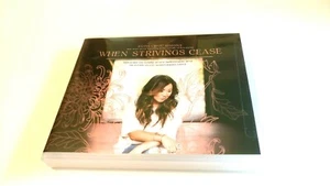 When Strivings Cease CD Audiobook by Simons Ruth Chou New Sealed - Picture 1 of 12