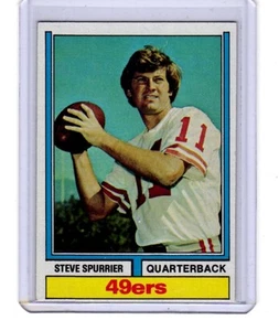 STEVE SPURRIER 1974 Topps #215 Florida SAN FRANCISCO 49ers NRMT - Picture 1 of 2
