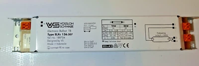 VS Vossloh Schwabe elektr Vorschaltgerät T8 EVG 1x 18W 36W ELXc Watt 136.2007 - Bild 1 von 3