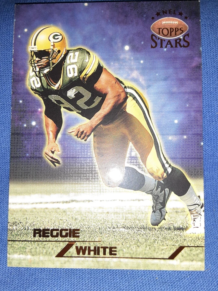 1998 Topps Stars - Reggie White #105  NUMBERED BRONZE 2696/8799 - Image 1 of 1